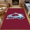 Mountain Avalanche Logo Design Patterned carpet, non slip mat suitable for living room and bedroom sofas