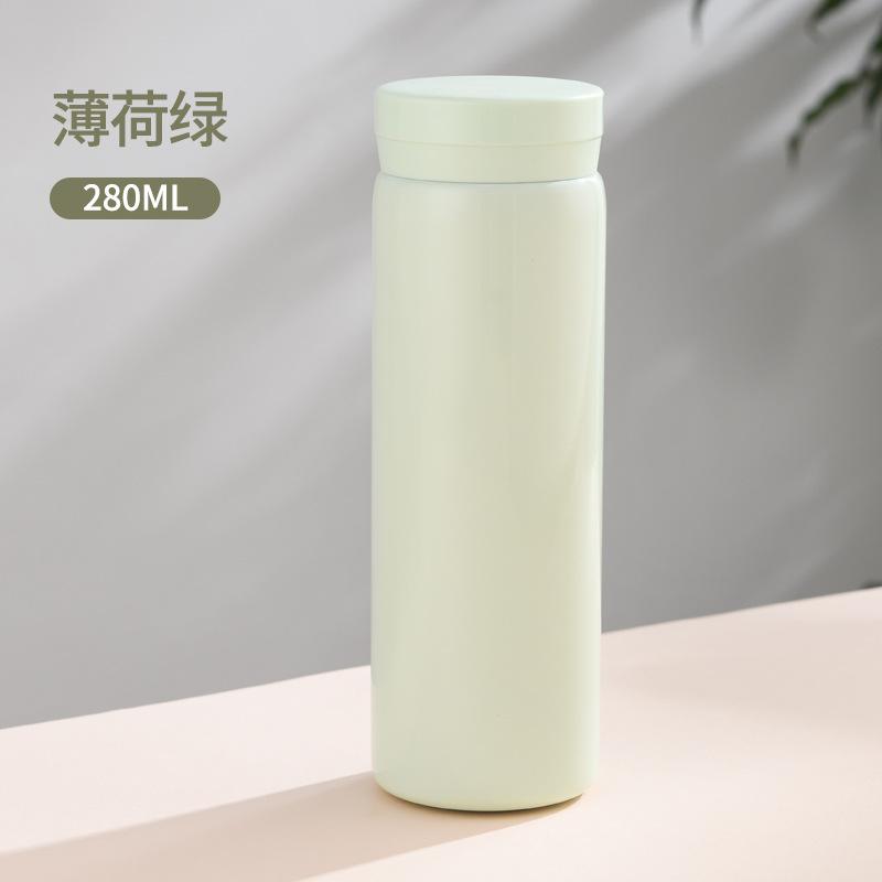 Water bottle thermos cup Stainless steel mini pocket cup Double vacuum printable logo cup