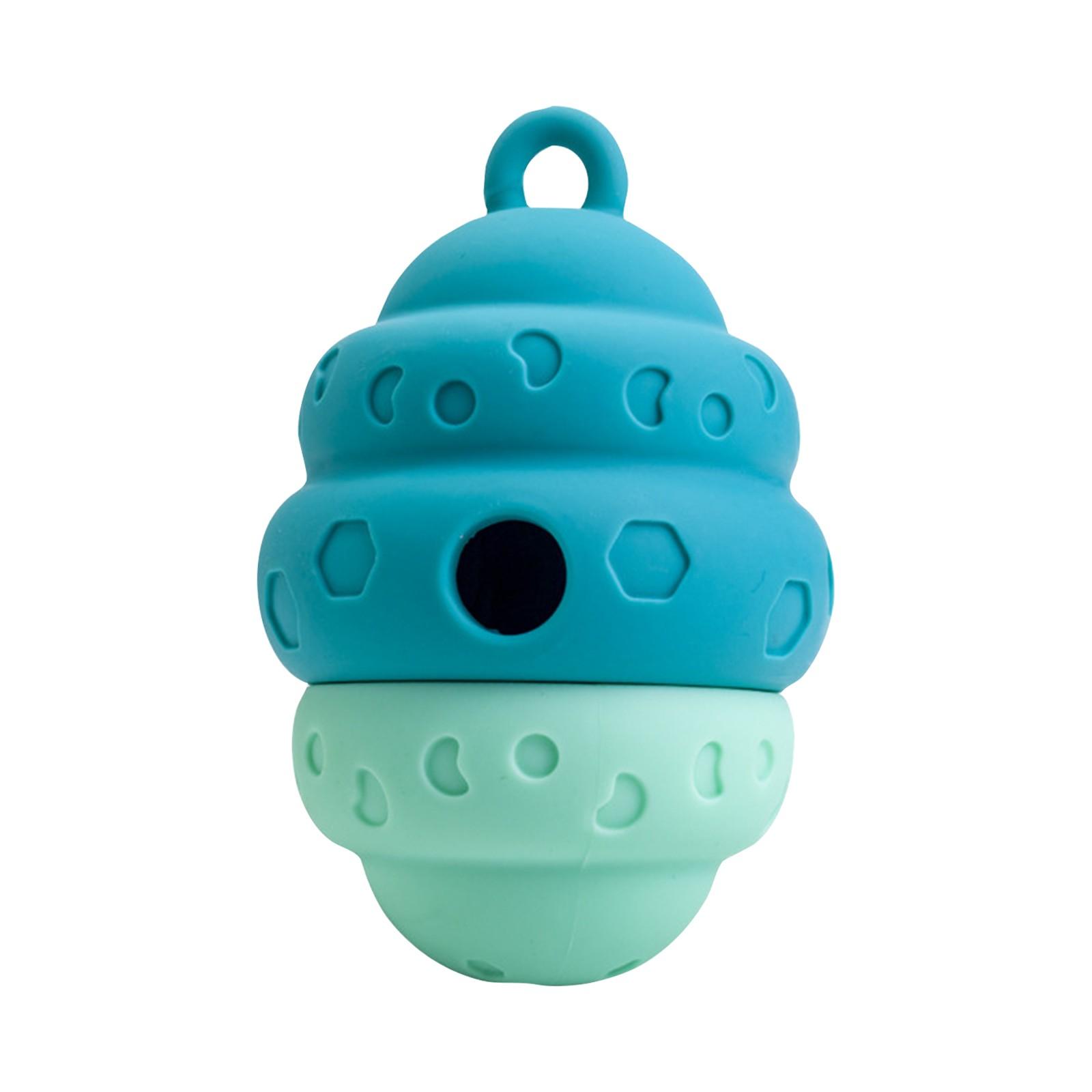 

Мяч для протечки корма для домашних животных, палочка для закусок для домашних животных, игрушки для собак, игрушки для кошек, многофункциональный течь корма для домашних животных One Size синий