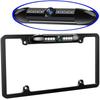 US License Plate Metal Frame Car License Plate Frame Auto Reverse Backup Rear View Camera CMOS HD LED Night Vision