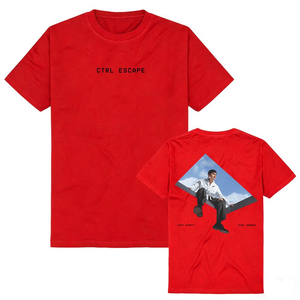 Ctrl Escape Tee John Summit Singer Design Tshirt Unisex Streetwear Cotton Short Sleeve Soft Male Tshirts Graphic Print Merch