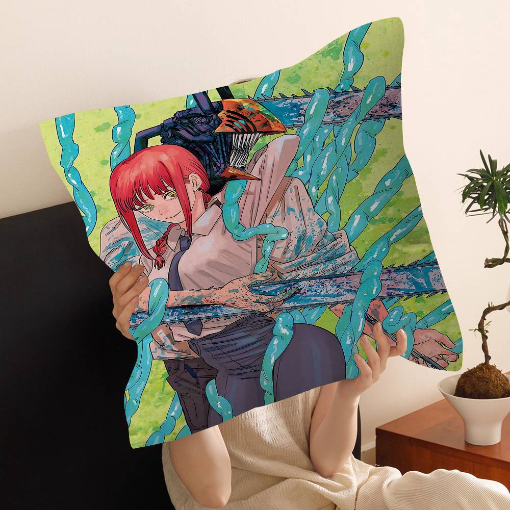Chainsaw Man The Movie Reze Arc Pillow Gifts Home Office Furnishings Bedroom Sofa Car Cushion Cover Case 45x45cm