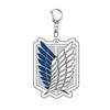 Attack on Titan Keychain Acrylic Keychain Anime Merchandise Wings of Freedom Anime Keychain Attack on Titan Merchandise Free