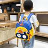 Kids Backpack for Boys Girls Toddler School Kindergarten Cute Construction Truck Car Design Trendy Casual Backpack