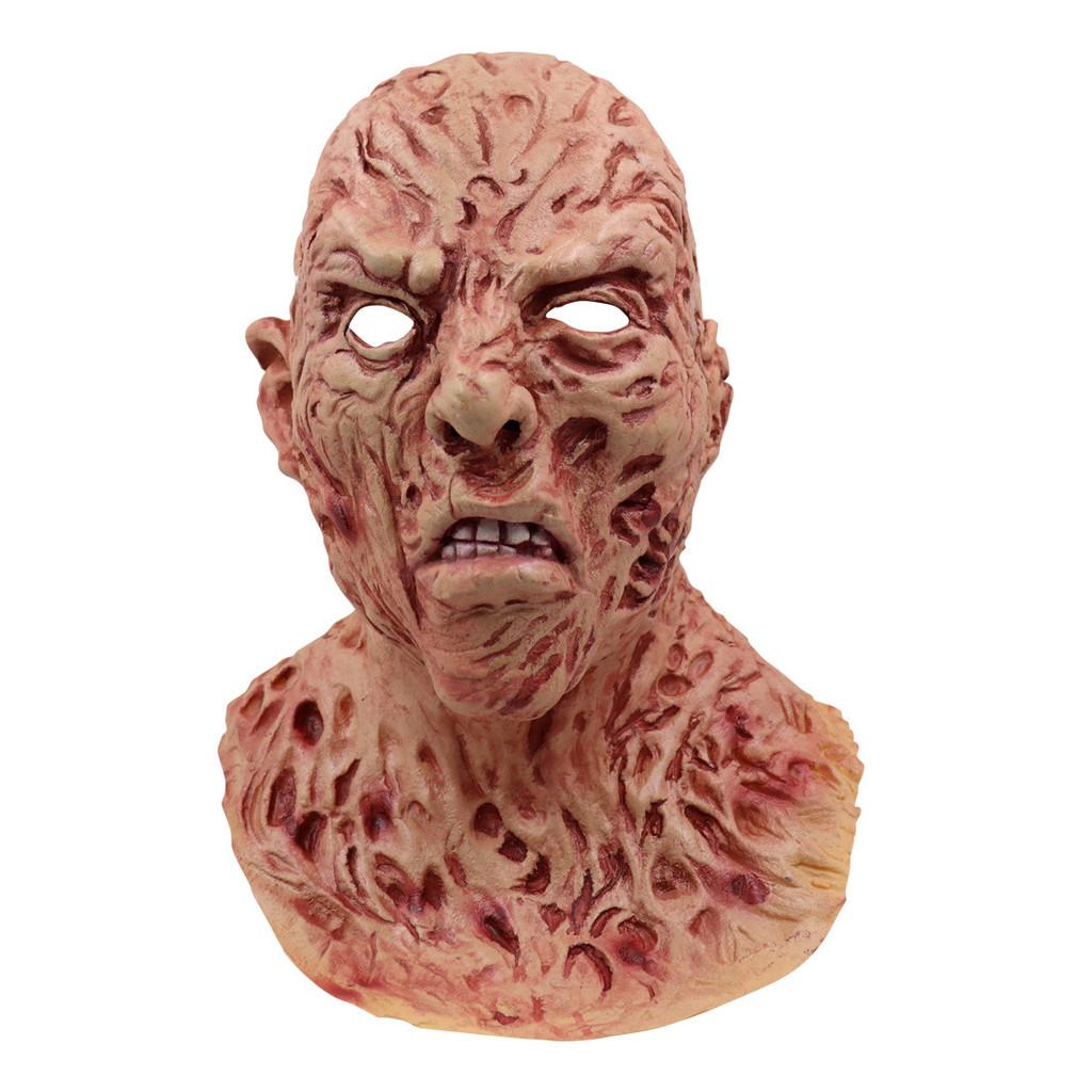 

Маска Фредди Зомби Крюгера Латексная Маска Голова Шлем Реквизит для Хэллоуина Косплей