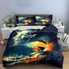 Surfer Riding Ocean Wave. Bedding Sets Duvet Cover Sets Duvet Covers Pillowcases(1 * Duvet Cover 2 * Pillowcases Without Duvet Insert)