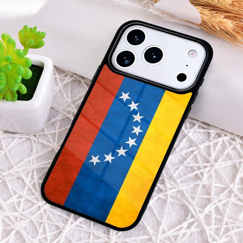 Venezuela Flag Coat Of Arms Shockproof Phone Case for iPhone 17 Air 16e 15 11 12 14 13 Pro Max Cover Coque