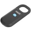 Animal Tag Reader Pet Supplies Portable Chip Scanner OLED Screen Handheld High Brightness(Black )