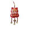 Handmade Chinese Fu Word Wind Chimes Red Lucky Lion Sachet Pendant  Spring Festival