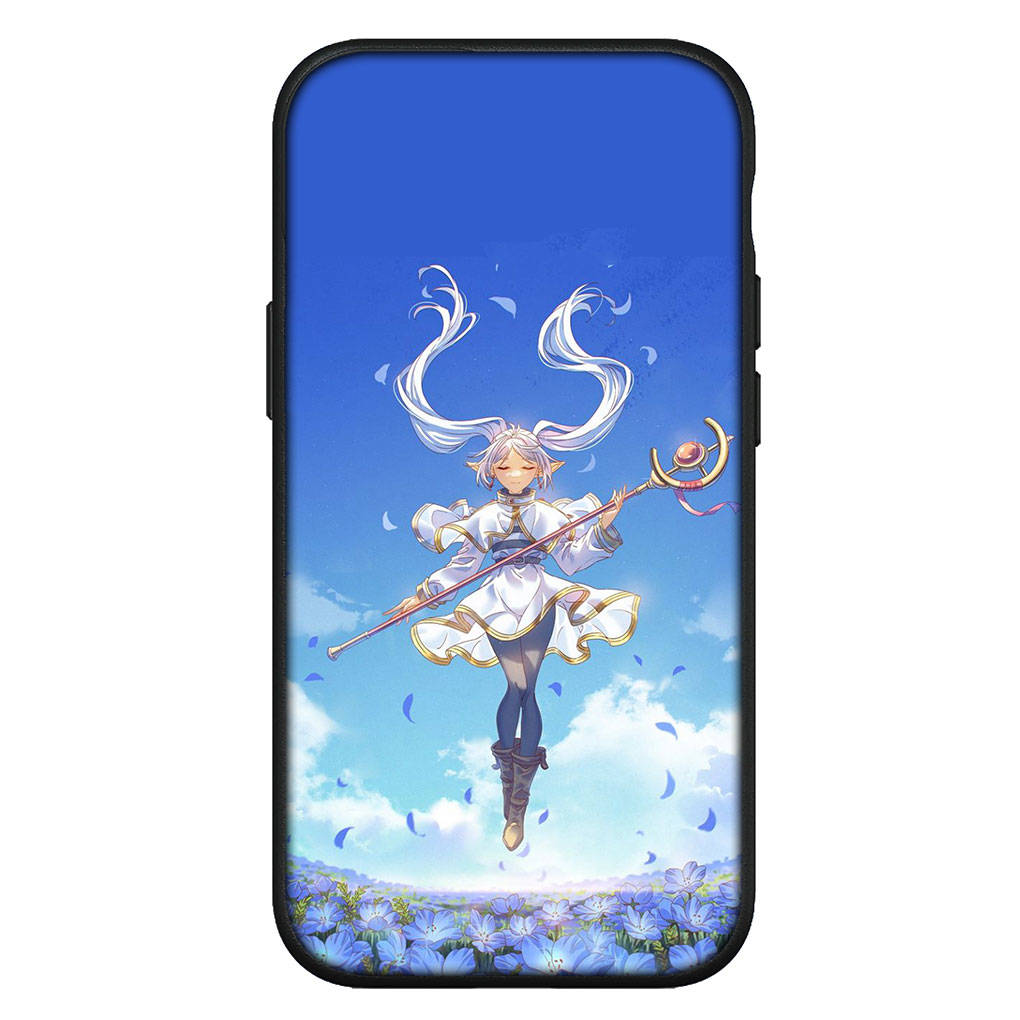 Für iPhone 16 15 Xiaomi Redmi Note 14 13 12 11 Pro Max X 16e Samsung Galaxy S25 S24 S23 Moto OPPO Huawei Anime Frieren Beyond Journey's End Handyhülle