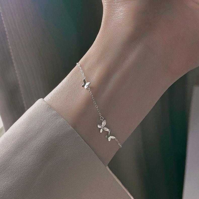 Summer Butterfly Anklet: Mori Style Tassel Bracelet for Women - Chic Gift for Besties