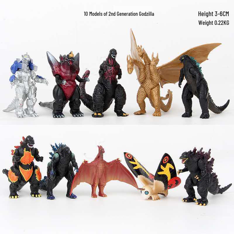 Godzilla Monster Dinosaur Simulation Figurine Model Ornament