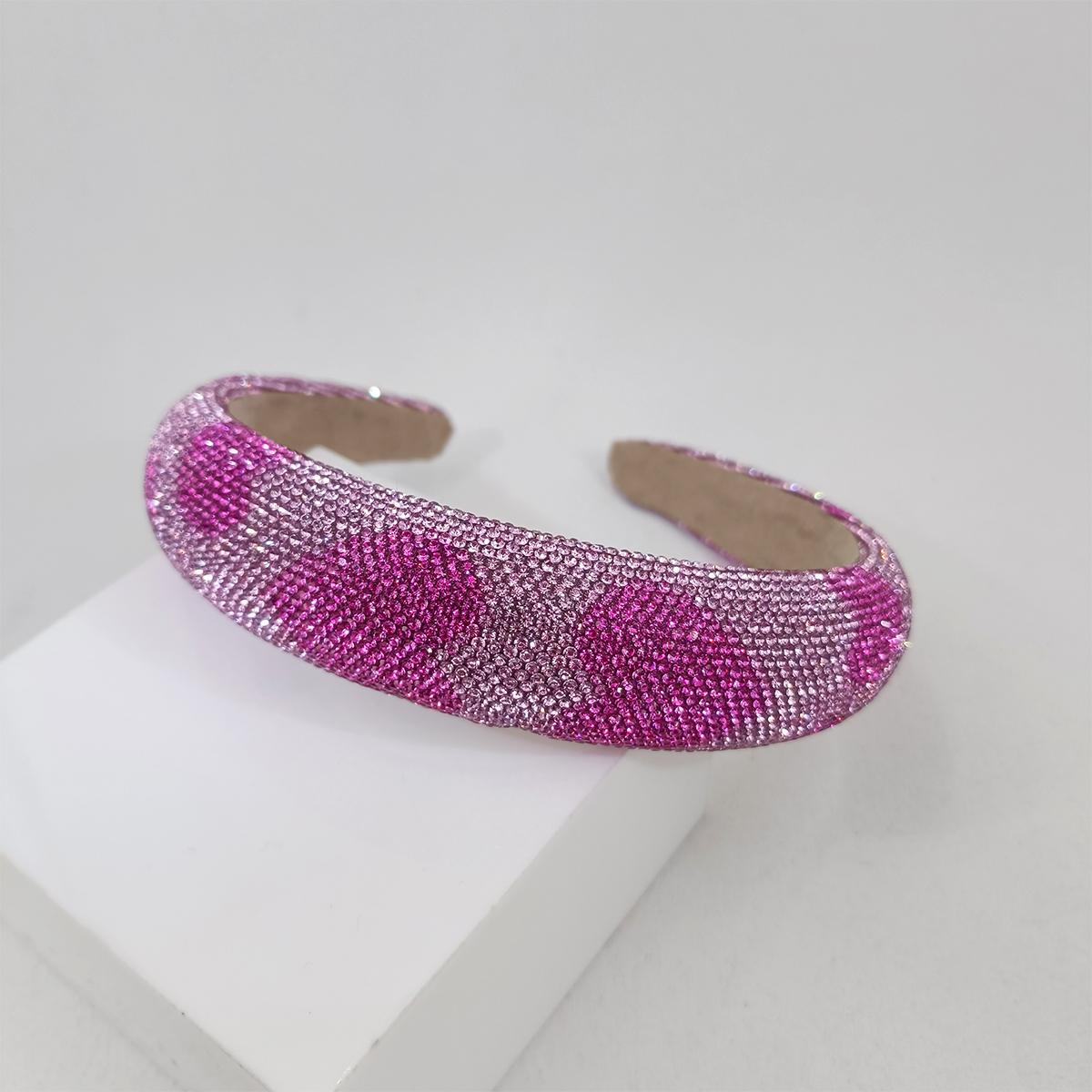 

Барочное сердце стразы губчатая подкладка повязка на голову ободок взрослые аксессуары для волос украшения для волос