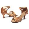 High Heel Adult Women's Latin Dance Shoes Soft Sole Tango & Salsa Ballroom Dancing Shoes Heeled 7cm Indoor