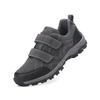 New Designers Style Men's Sneakers Waterproof Leather Hiking Shoes Men Fashion Outdoor Trekking Tourism Shoes Non-slip Male Shoe