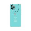 Funda para teléfono de Enfermera Médico Medicina para iphone 5 5s 2020se 6 6s 7 8 plus x 10 XR XS 11 12 13 mini pro MAX cubierta trasera de tpu negra