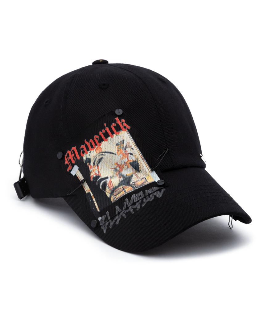 BLACKBLOND Bibbidi Maverick Patch Cap (Black)
