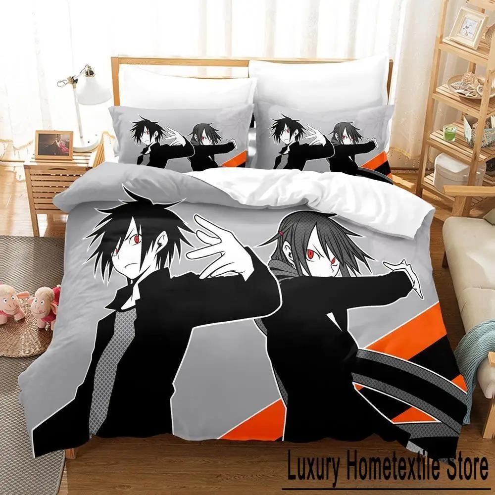 Ny Yozakura Mission Sängklädesset Enkel Twin Full Queen King Size Sängset Vuxen Barn Sovrum Påslakanset Anime Lakan Set