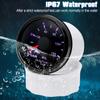 Digital Pointer Oil Pressure Gauge 7 Color Oil Pressure Meter Indicator with 0-10Bar Oil Pressure Sensor for Marine Yacht Boat