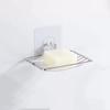 Punch-free Stainless Steel Soap Rack Wall Hanging Wall Mounted Soap Holder  Household Use