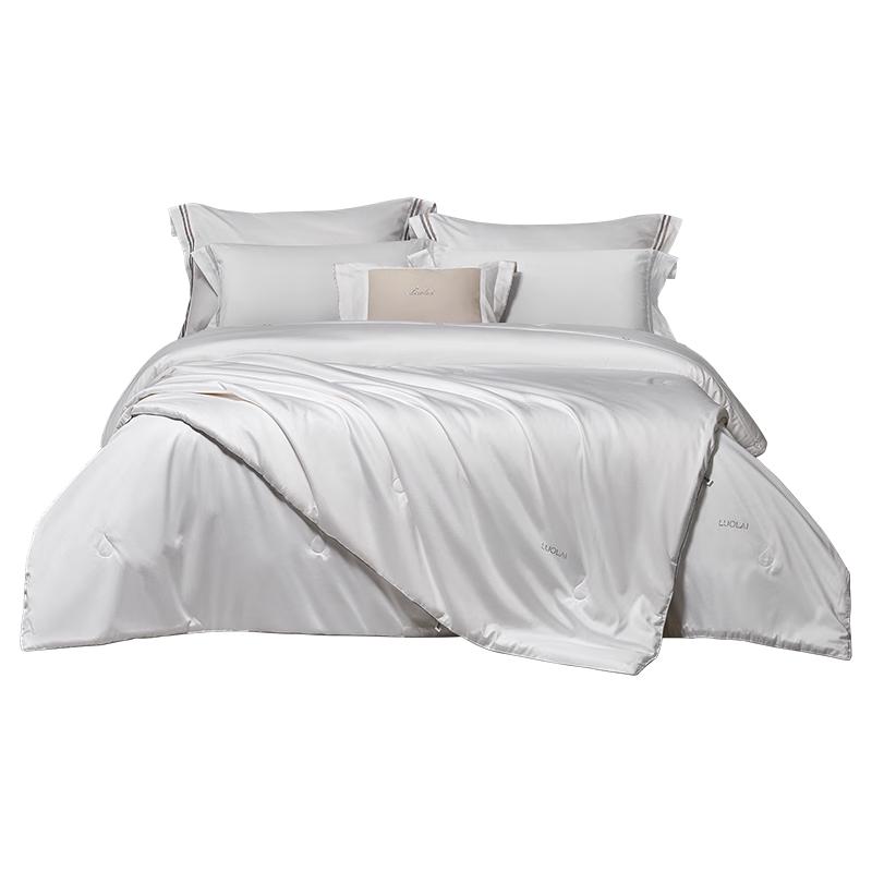 LUOLAI 100% Cotton Tussah Silk Duvet