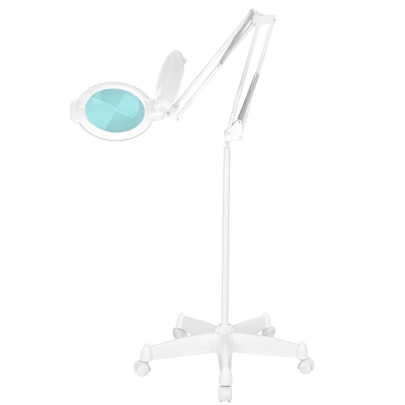 Lampa Lupa Led Glow Moonlight 8012/5" White Ze Statywem