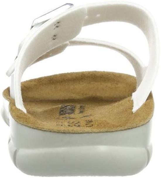 Birkenstock Bilbao Size Cm (Narrow Width) Sandals, Women's, White, 23.0
