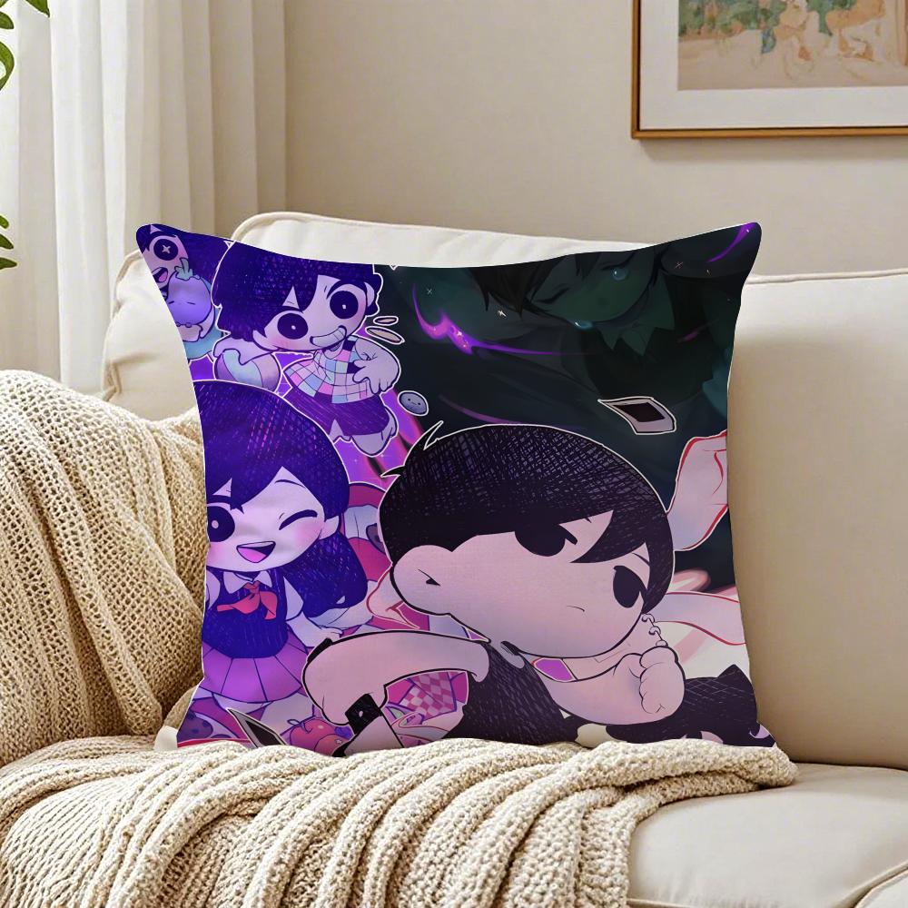 OOMORI Pillow Game Character Cushion Cushion Cover Pillowcase Antidustmite Living Room Sofa Decor Cushion Room