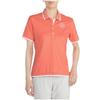 Golf Wear Quick Dry Basic Polo UV Coral Size M Shirt, Moisture-Wicking, Quick-Drying, Protection, Pink, (E2MA2203)