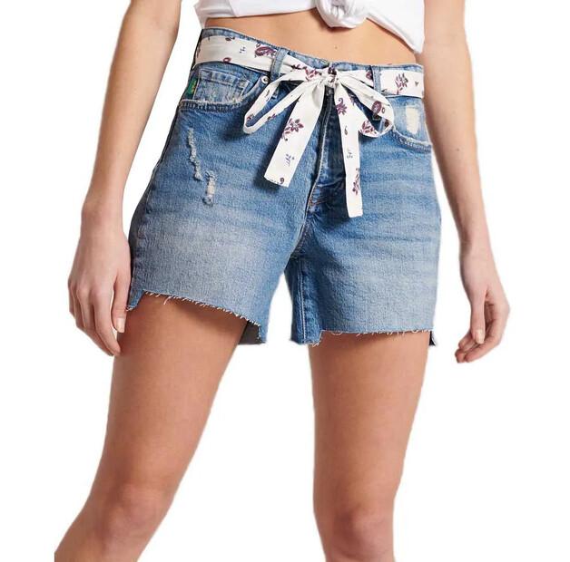 

Superdry Vintage Mid Rise Slim denim шорты 26