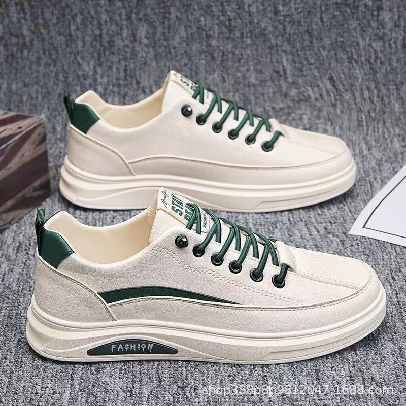 2025 new men's shoes skate shoes spring men's white shoes all-matching fashionable shoes spring and autumn casual shoes men's sneakers