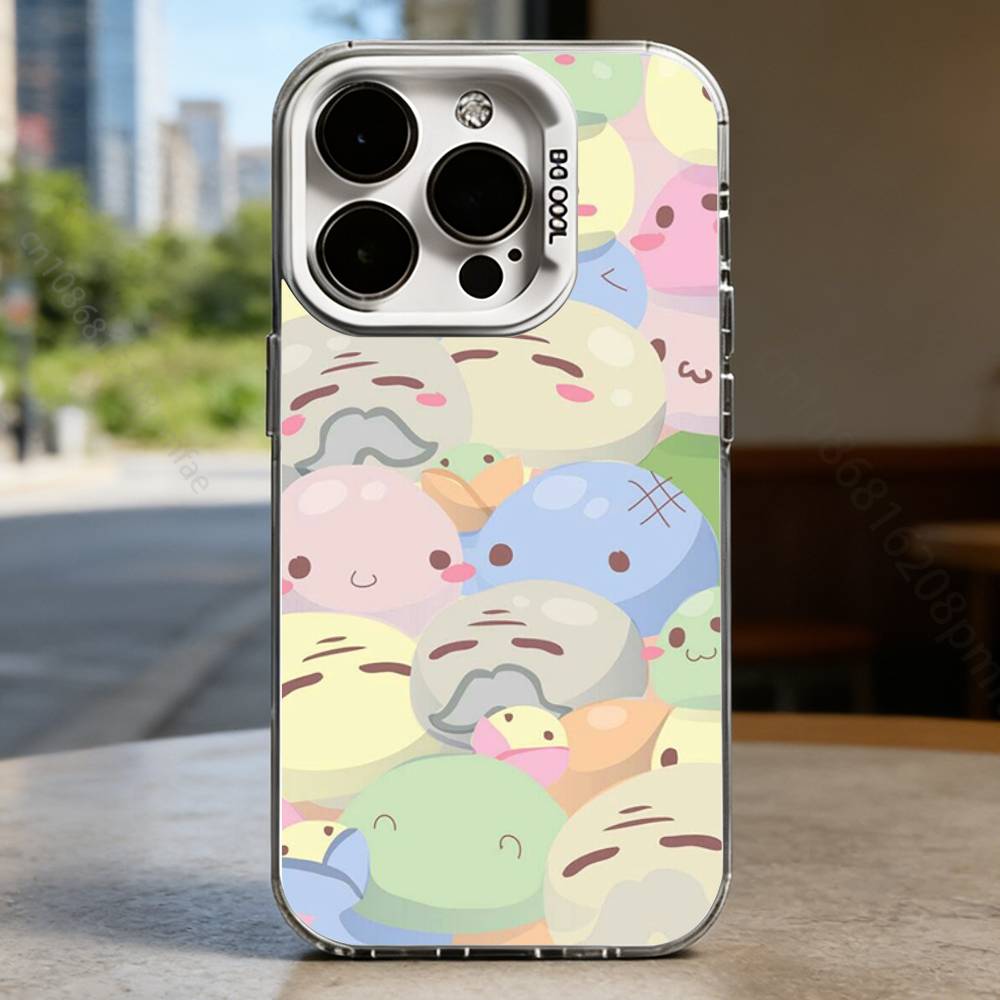 Dango Daikazoku  Hard Phone Case for IPhone 17 16 15 14 13 12 11 Pro Max Plus16E X XR XS Max shockproof Full Cover iPhone16