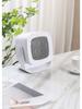 European & American Standard Portable Desktop Heater for Home & Dorm - Quick Heating Compact Electric Heater