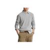 Polo Ralph Lauren Einfarbiger Rundhals Figurbetonter Pullover Herren Pullover Grau 710918163002-020