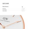 [Official Shop/2-Year Warranty/Authentic Import] Daniel Wellington DW Women's Petite Melrose Black 28mm Watch, Stylish, Popular, Cute Mesh Watch, Perf