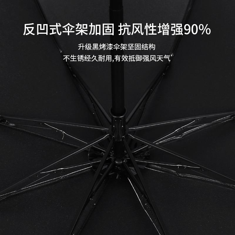 Yubao, Kreativer Cartoon-Sonnenschirm Sonnenschutz Faltbarer Sonnenschirm Bedruckter Schirm