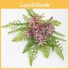 Bouquet de Fleurs de Plante Succulente Avec Fleurs en Plastique Pour Décoration Intérieure Et Cadeau