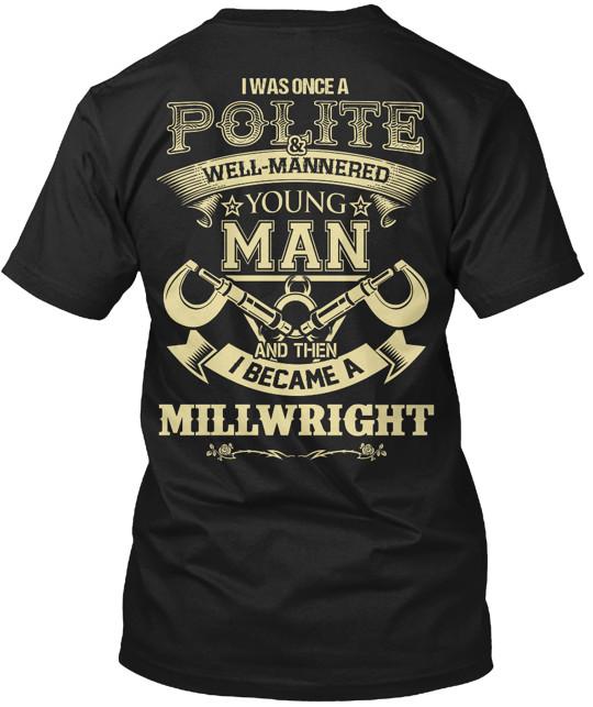 Millwright T-Shirt Size S-4XL S
