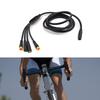 Electric Bike 1 Female To 4 Male Power Supply Cord Harness E-Bike Cable Conversion Cable 1T4 Waterproof Cable Controller