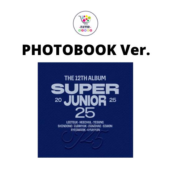 

ФОТОБУК Версія SUPER JUNIOR 12-го альбому Super Junior25 No POB Random