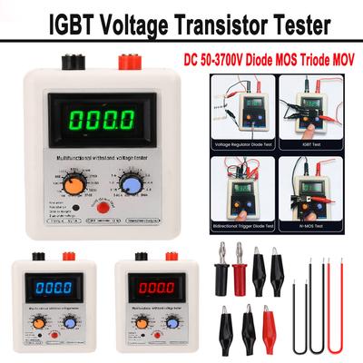IGBT Voltage Transistor Tester DC 50-3700V Diode MOS Triode MOV LED Voltage Capability Transistor Withstand Voltage Tester