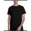T-shirt da donna Dahlia Nera Manica Corta Girocollo con Disegno Fiore di Dahlia, Top Grafico Casual Leggero, Lavabile in Lavatrice, Idea Regalo di Pasqua