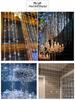 Acrylic Beaded Curtain for Weddings, Aisle Runners, Stage Decor, and Christmas Trees