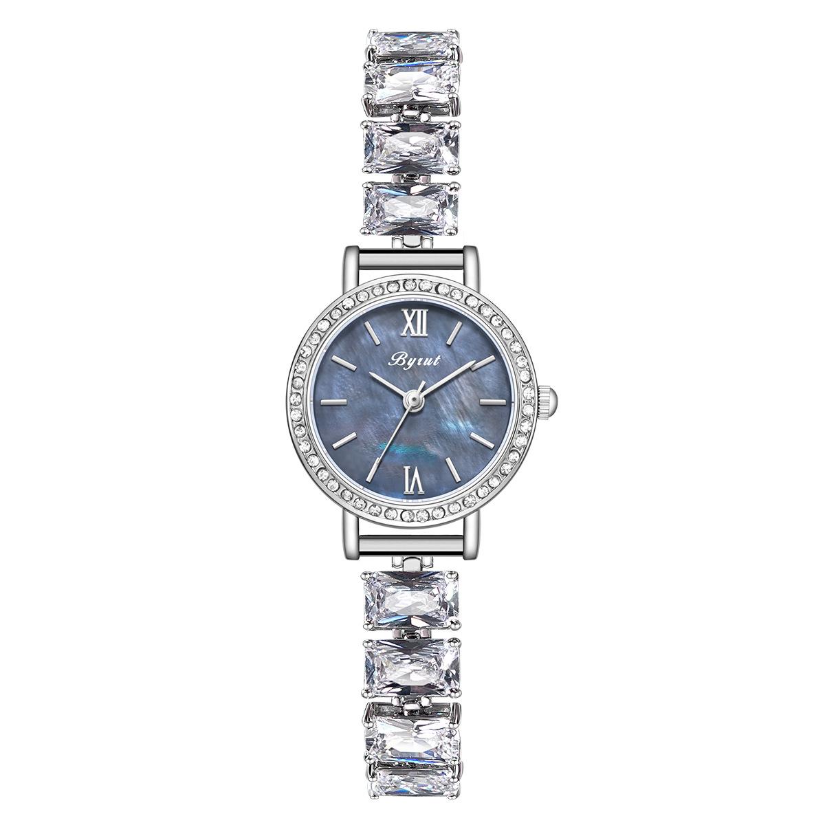 

Byrut Bailunte Fritillary Zircon Bracelet Watch Women S Niche Premium Small Quartz Watch Light Luxury