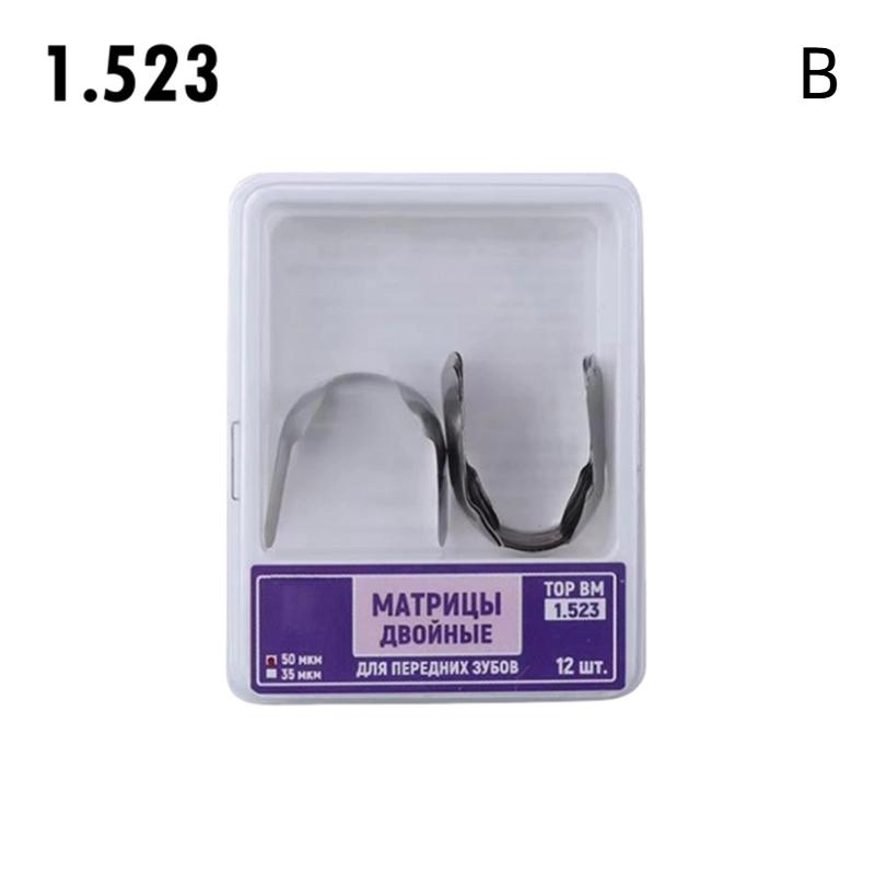 Dental Matrix Bands Anterior Proximal Strips Sectional Contoured Matrices Large Small Twin Dentistry Restoration Materials