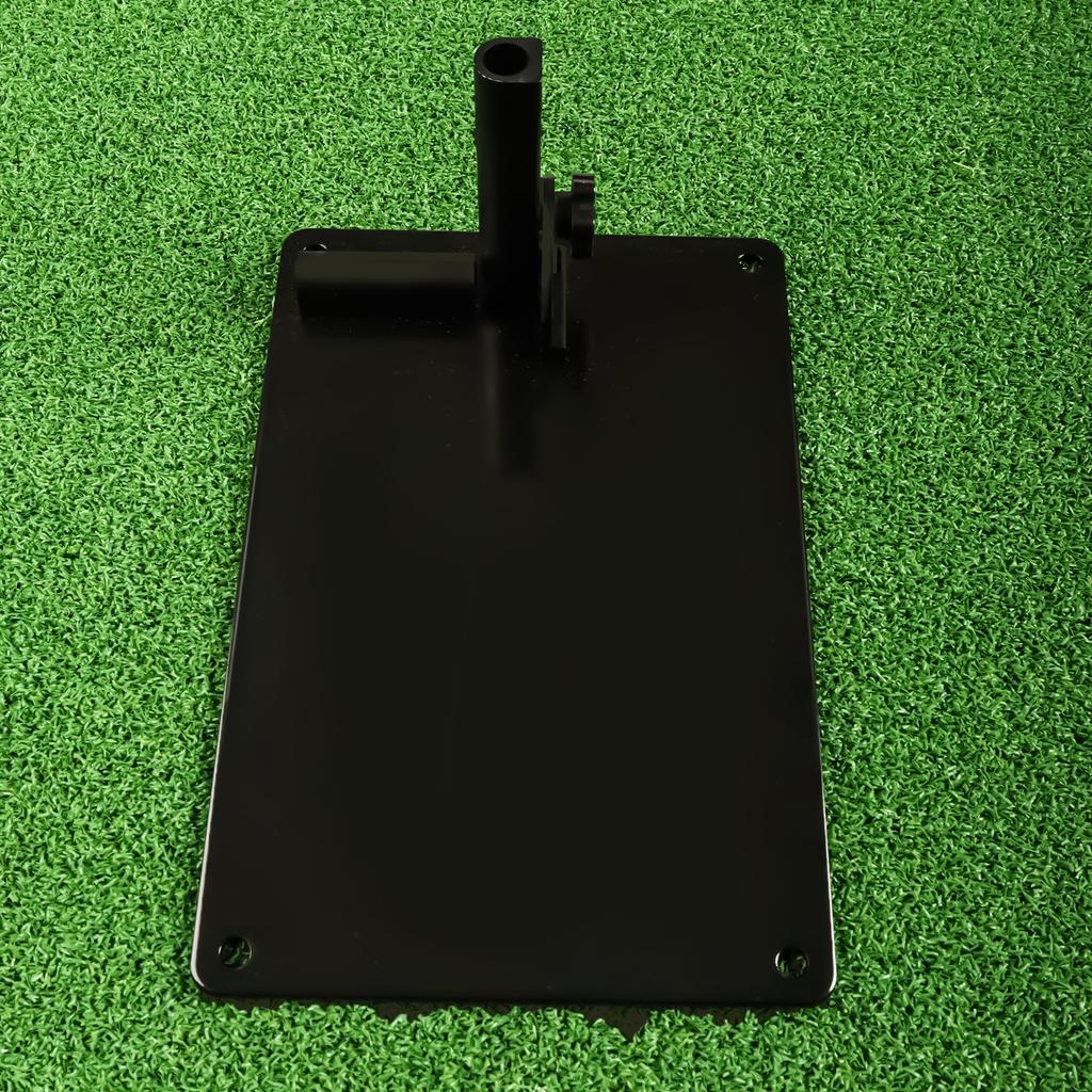 Golf Alignment Stick Holder Swing Practice Plate Plane Trainer Training Aid Alignment Stick Base