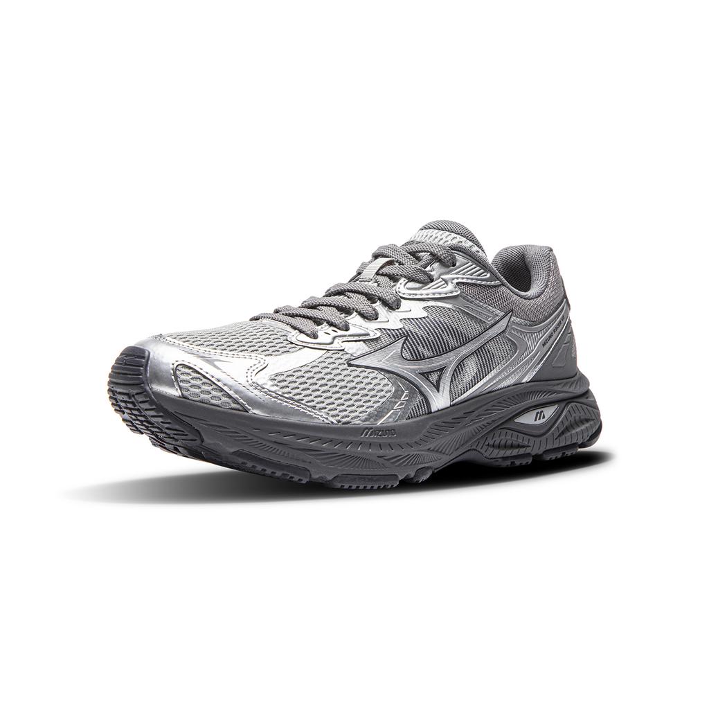Mizuno RACER V2 Low top Running Shoes Unisex Silver/Shark Gray/Ebony Gray/Black Gray D1GH250613