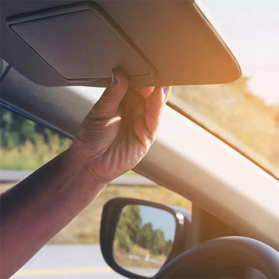 Left Side Car Interior Sun Visor Shade Sunshade For Nissan Altima 2013-2018 Gray