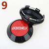 4PCS OD 68MM / ID 62MM Sport Rim Cap RAYS VOLK Racing Logo Sticker Wheel Cover Cap Wheel Center Hub Caps Silver & Black & Bronze