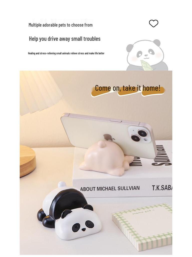 Suporte de Telefone Fofo e Criativo: Decoração de Mesa de Escritório e Presente de Aniversário para Meninas
